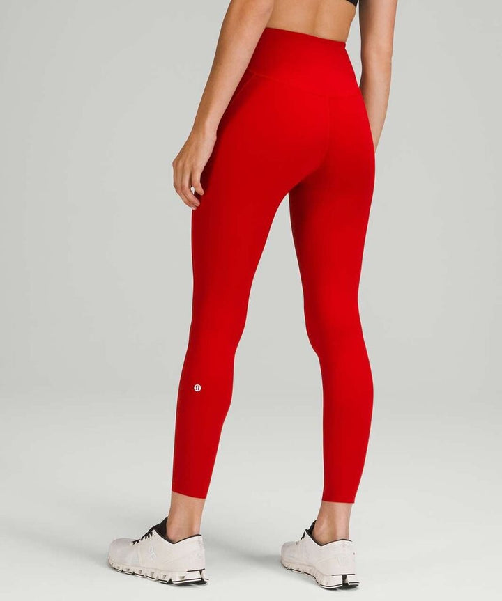 Lululemon Base Pace High-Rise Tight 25" In Red - Size Small