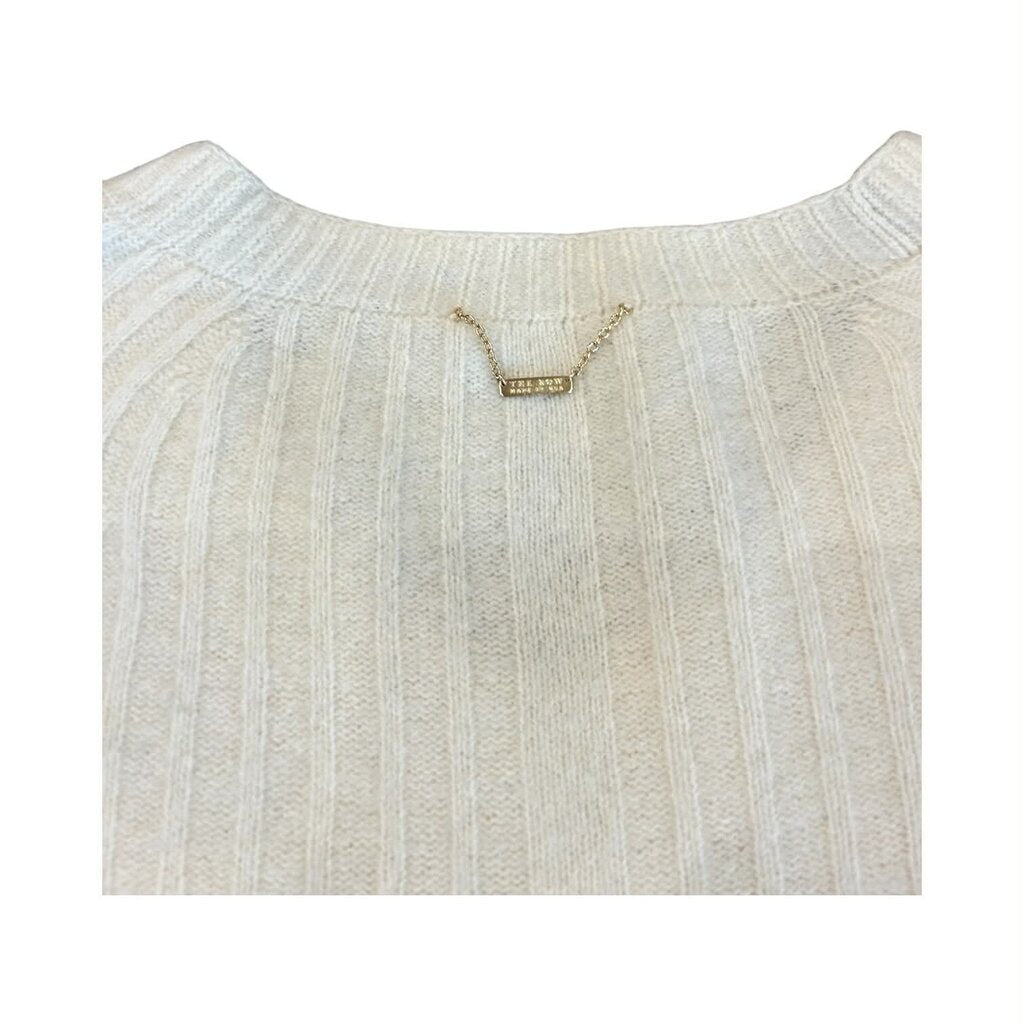 The Row V-Neck 100% Cashmere Long-Sleeve Sweater - Size XS