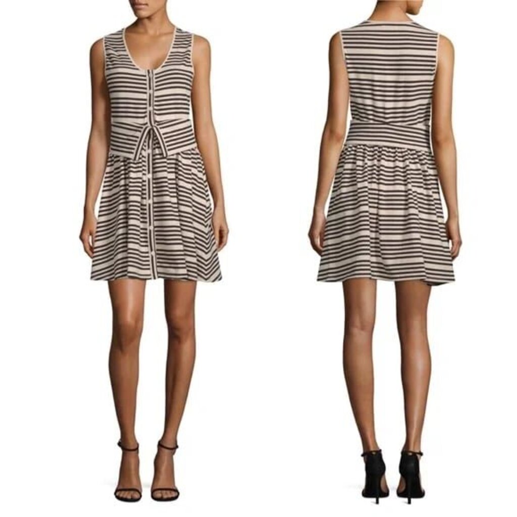 Opening Ceremony NWT Foldover Stripe Dress - Size Medium(Retails $295)