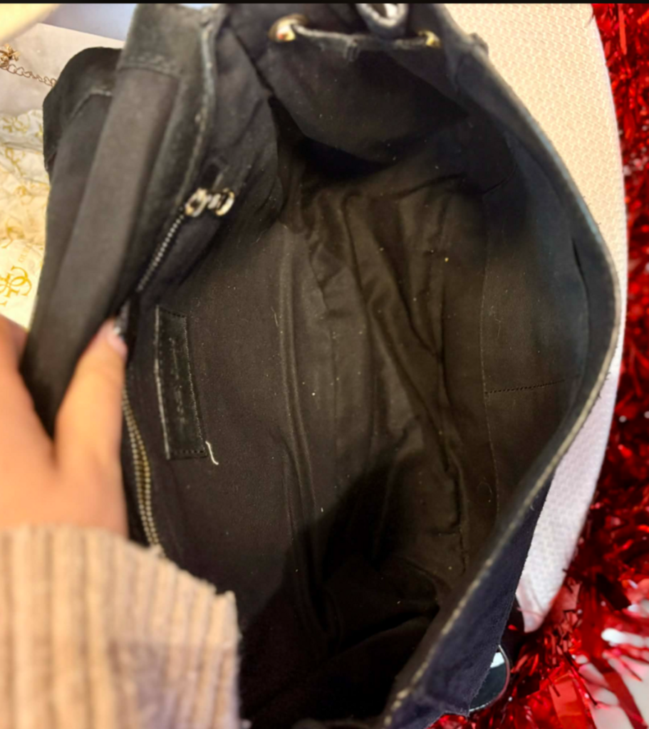 See By Chloe Collins Studded Suede Shoulder Bag (Retails For $484)