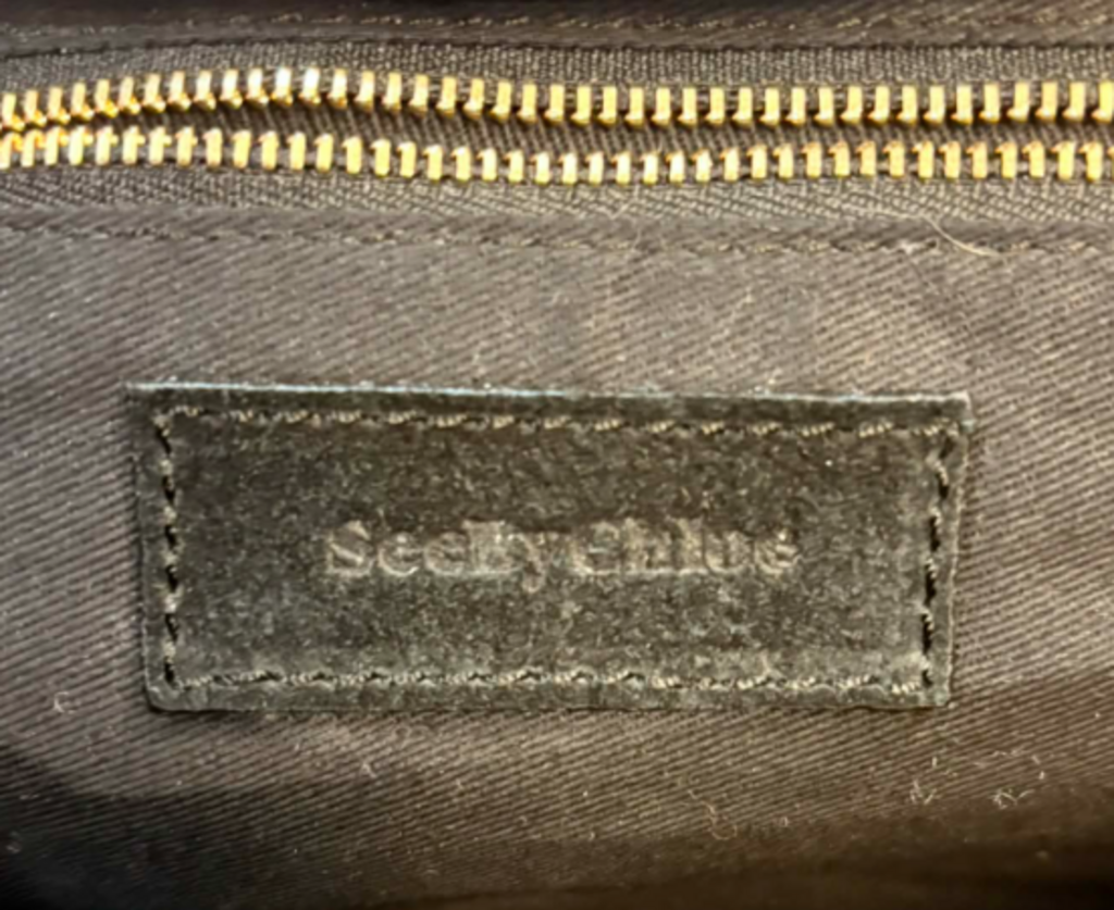 See By Chloe Collins Studded Suede Shoulder Bag (Retails For $484)