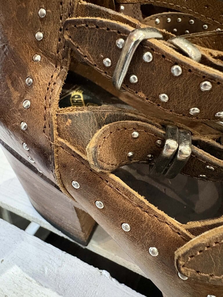 Free Bird Felicity Cognac Boots - Size 8