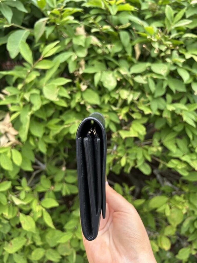 Yves Saint Laurent Leather Continental Wallet