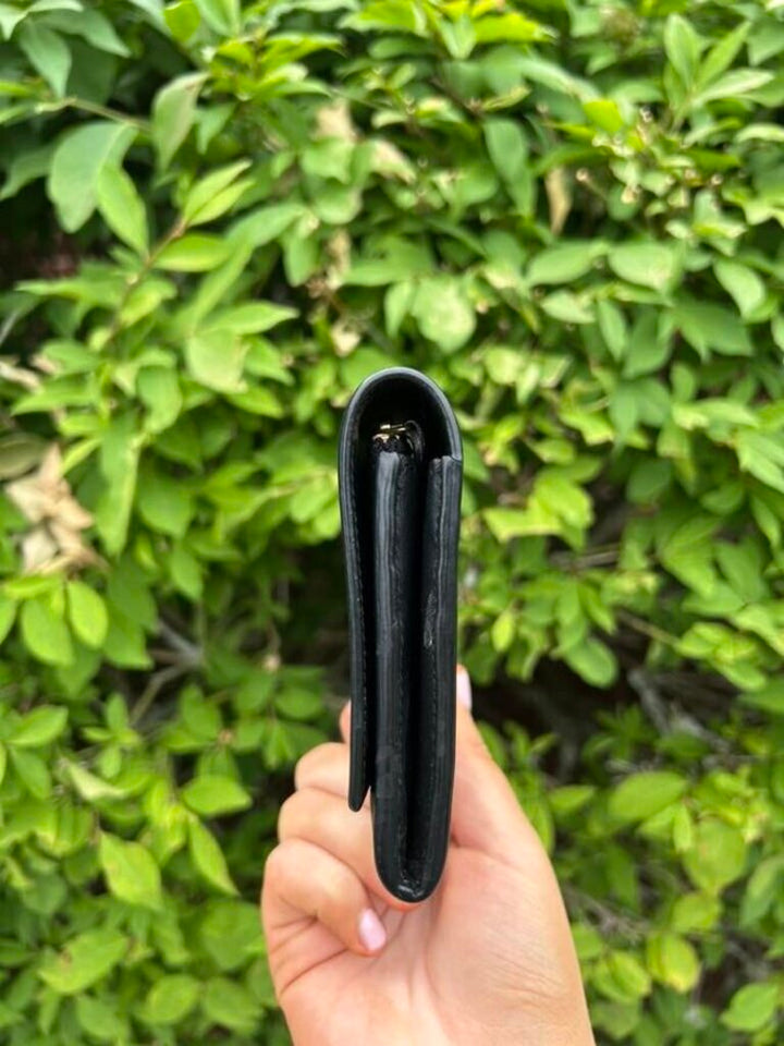 Yves Saint Laurent Leather Continental Wallet