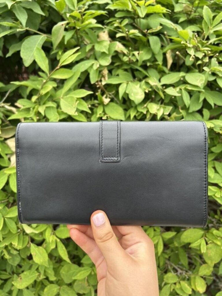 Yves Saint Laurent Leather Continental Wallet