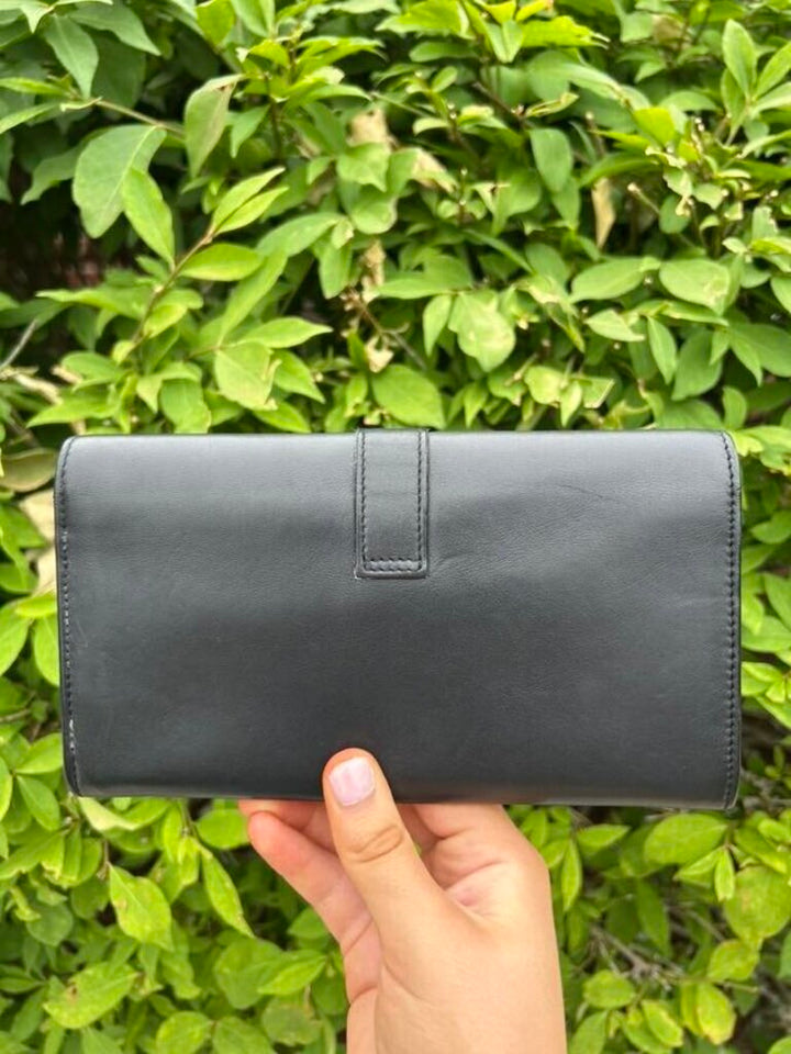 Yves Saint Laurent Leather Continental Wallet