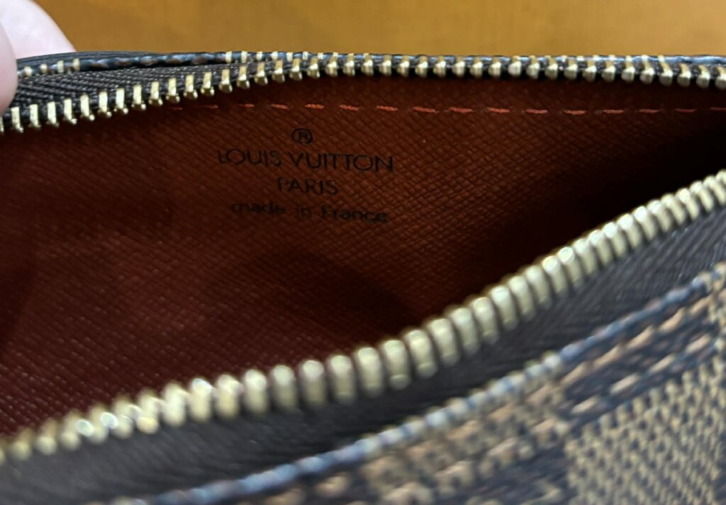 Louis Vuitton Damier Ebene Pouchette