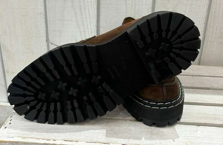 Proenza Schouler Lug Sole Platform Loafers in Dark Brown Size 39.5