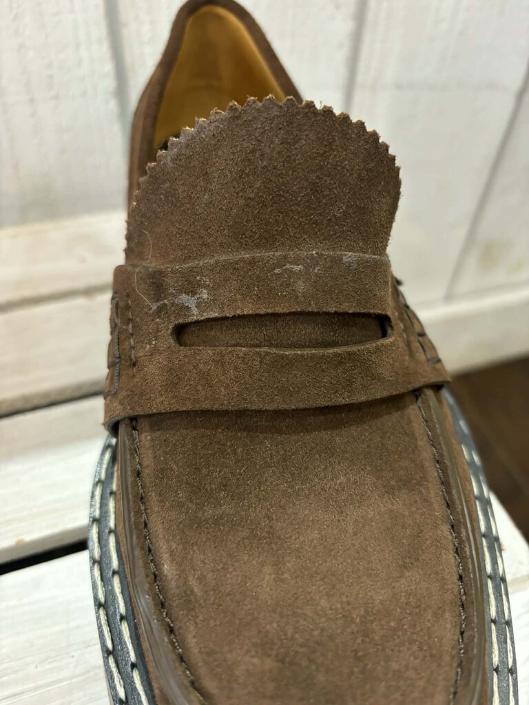 Proenza Schouler Lug Sole Platform Loafers in Dark Brown Size 39.5