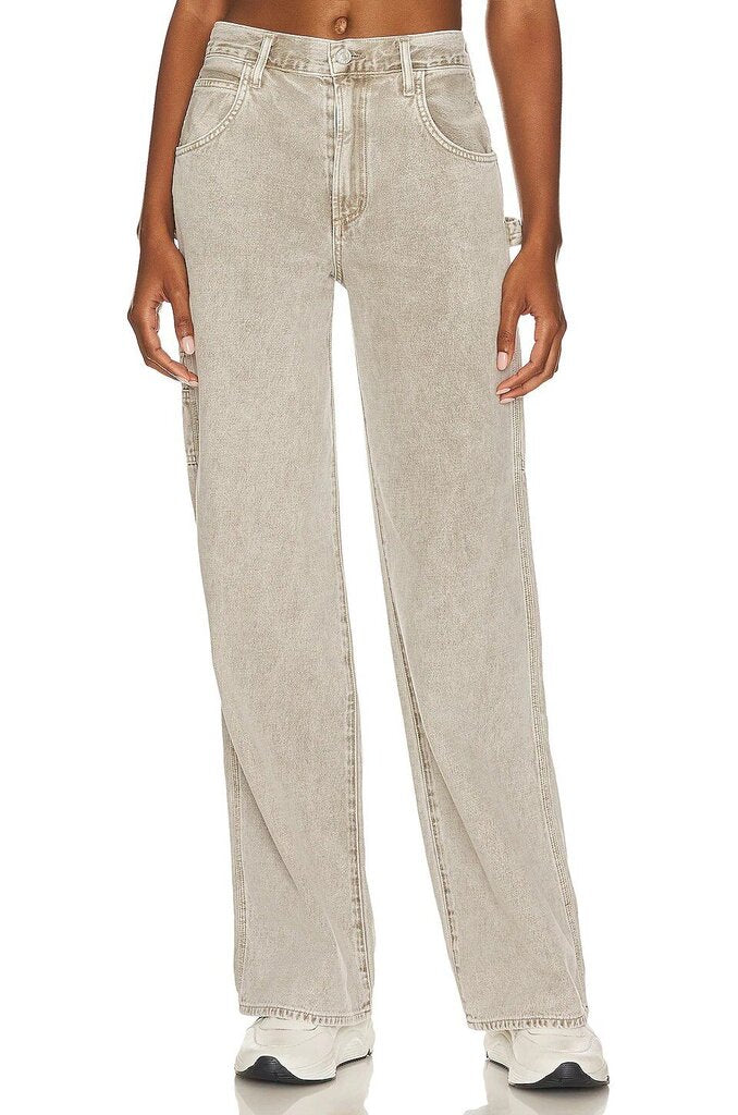 Agolde Magda Denim Carpenter Jeans in Drab (Retail $258) - Size 29