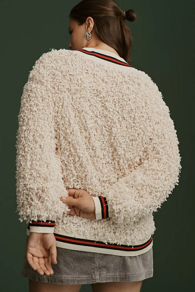 Eva Franco Varsity Preppy Pullover - Size Small