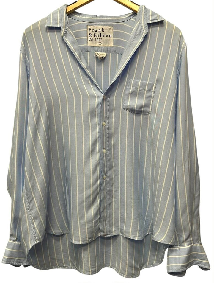 Frank & Eileen The Eileen Relaxed Button-Up Shirt - Size Large(Retails $248)