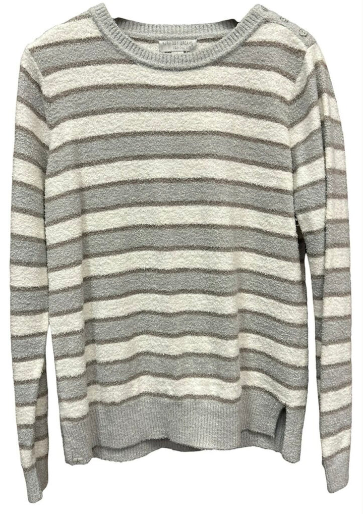 Barefoot Dreams Cozy Chic Lite Lurex Sweater - Size Large