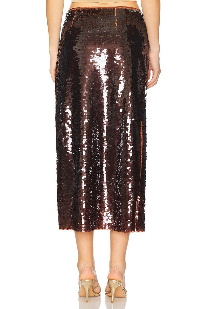 ASTR The Label Dova Skirt in Brown - Size XS (Retails for $109)