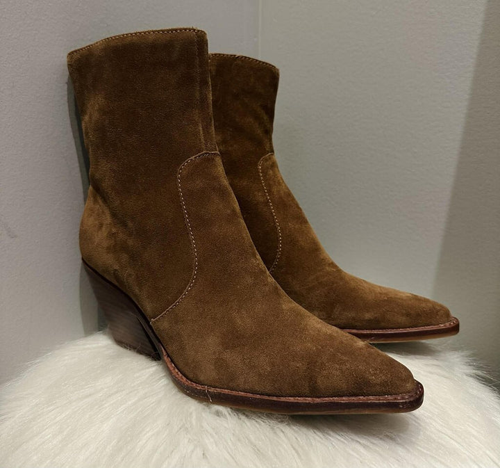 Dolce Vita Vikram Suede Booties - Size 8