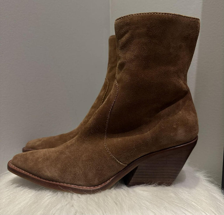 Dolce Vita Vikram Suede Booties - Size 8