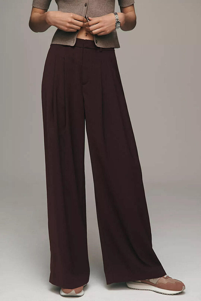 Maeve The Avery Elastic-Back Trousers - Size XS