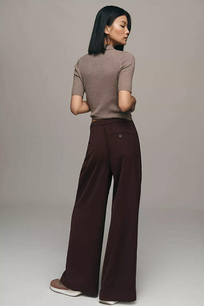 Maeve The Avery Elastic-Back Trousers - Size XS