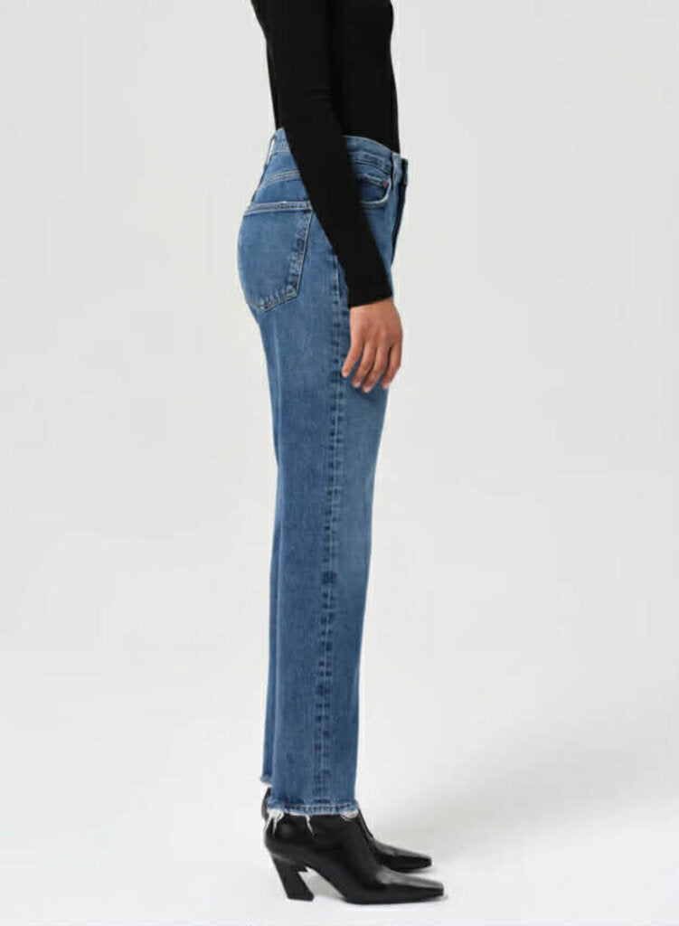 Agolde 90's Pinch Waist High Rise Straight Jeans - Size 26 (Retails $208)