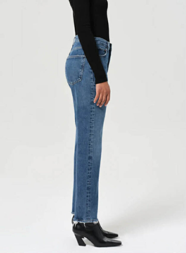 Agolde 90's Pinch Waist High Rise Straight Jeans - Size 26 (Retails $208)