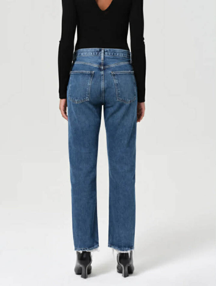 Agolde 90's Pinch Waist High Rise Straight Jeans - Size 26 (Retails $208)