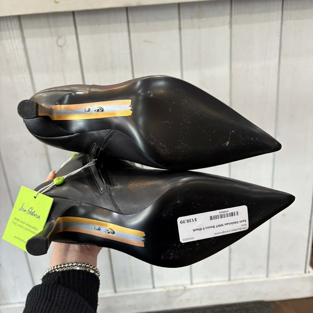 Sam Edelman NWT Taylin Heeled Boots - Size 9 (Retails for $220)