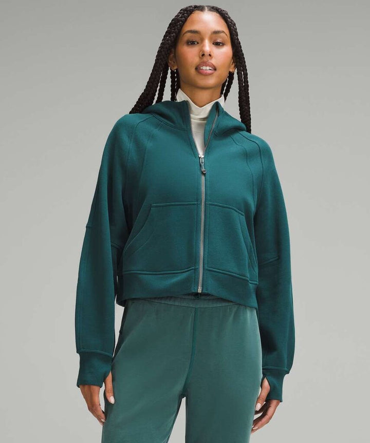 Lululemon Scuba Oversized Full-Zip Hoodie in Storm Teal - Size M/L(Retails $128)