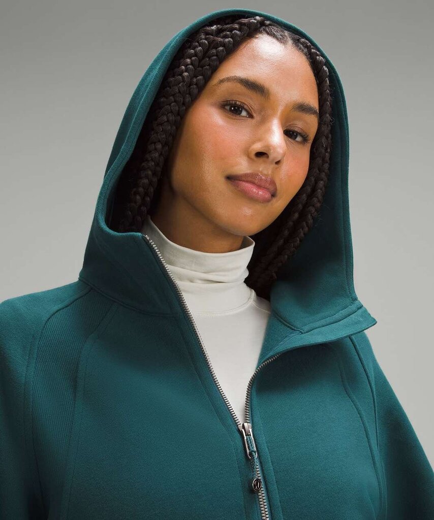 Lululemon Scuba Oversized Full-Zip Hoodie in Storm Teal - Size M/L(Retails $128)