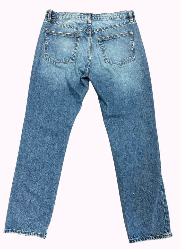 Frame Le Slouch Straight Leg Patchwork Jeans - Size 28