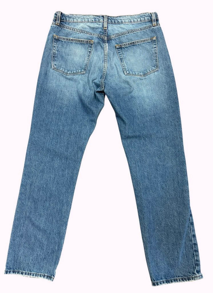 Frame Le Slouch Straight Leg Patchwork Jeans - Size 28