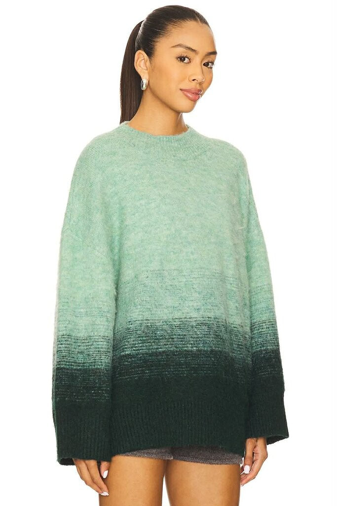 Simon Miller NWT Leith Ombre Sweater in Ocean Ombre - Size Large (Retails $345)