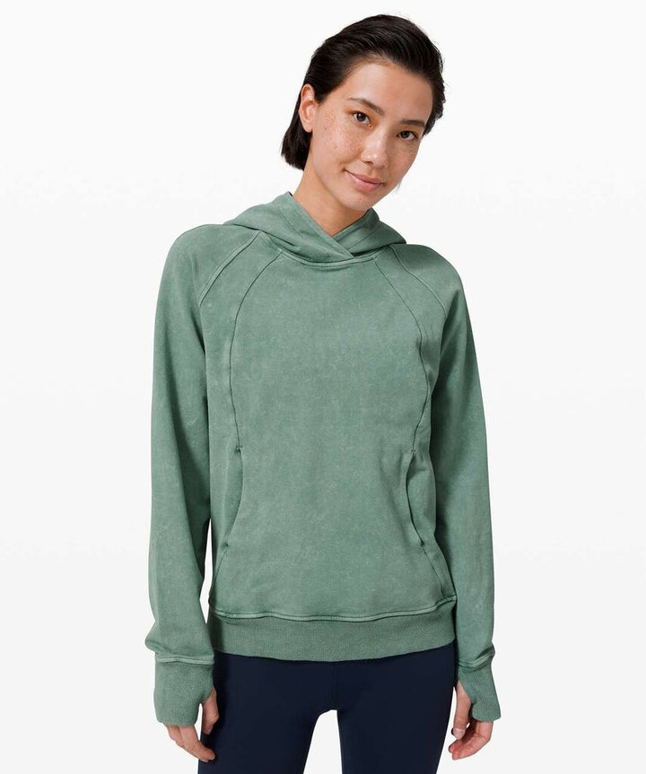 Lululemon Scuba Pullover in Washed Tidewater Teal - Size 8(Retails $108)