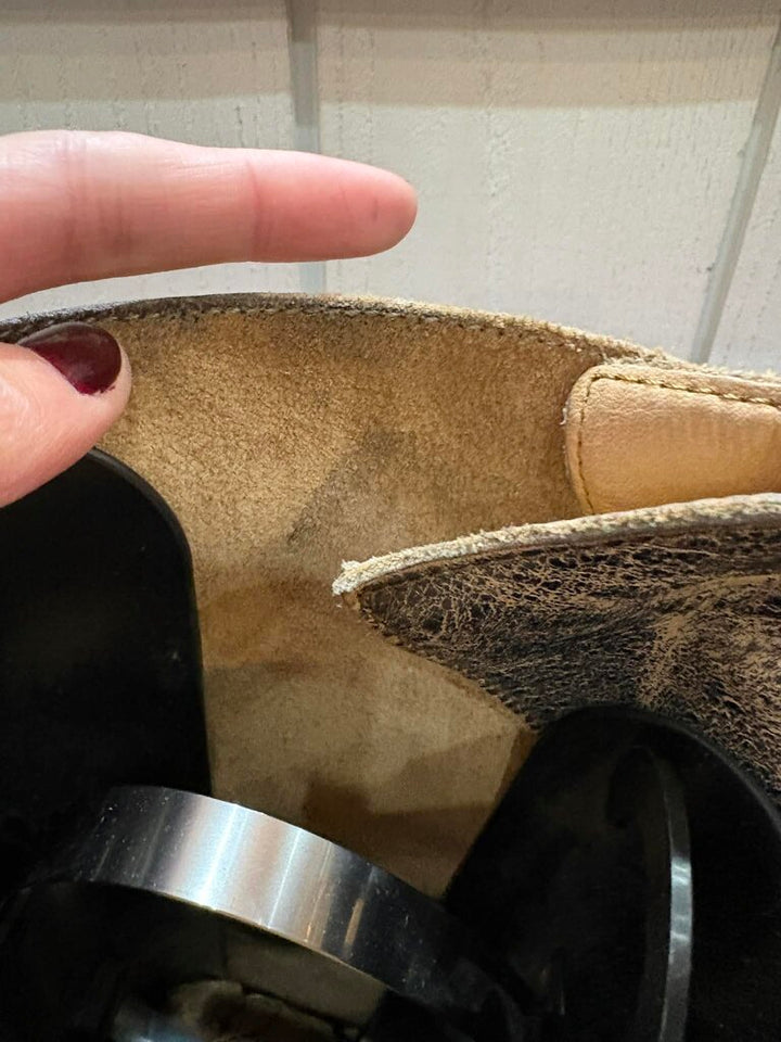 Bed Stu Manchester Distressed Knee High Boots - Size 8