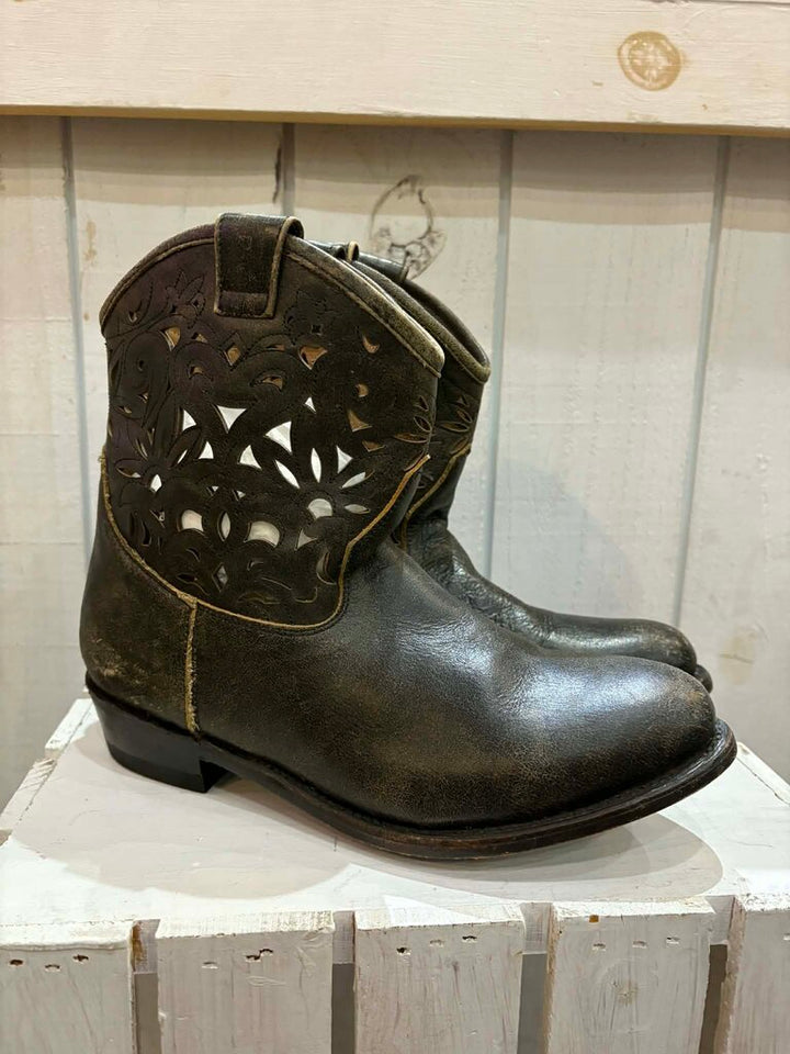 Ash Julian Laser-Cut Boots - Size 38.5