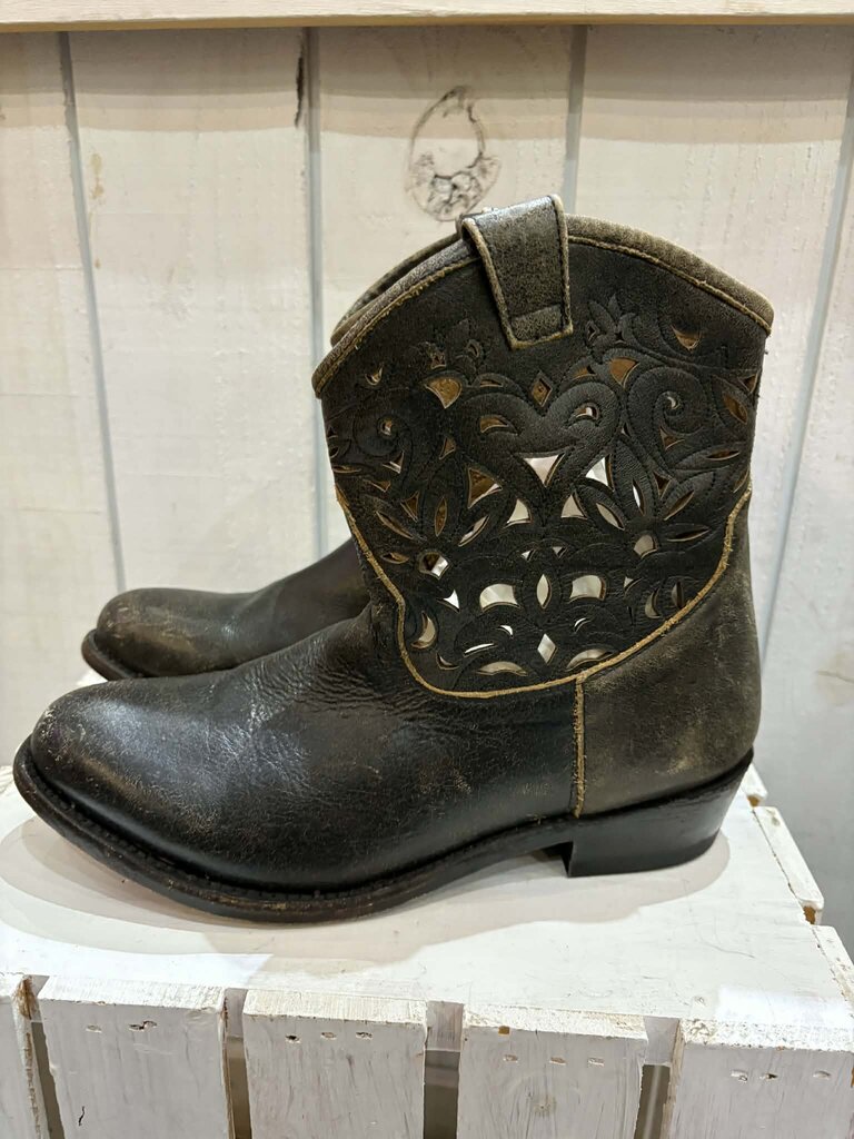 Ash Julian Laser-Cut Boots - Size 38.5