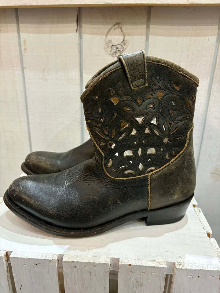 Ash Julian Laser-Cut Boots - Size 38.5