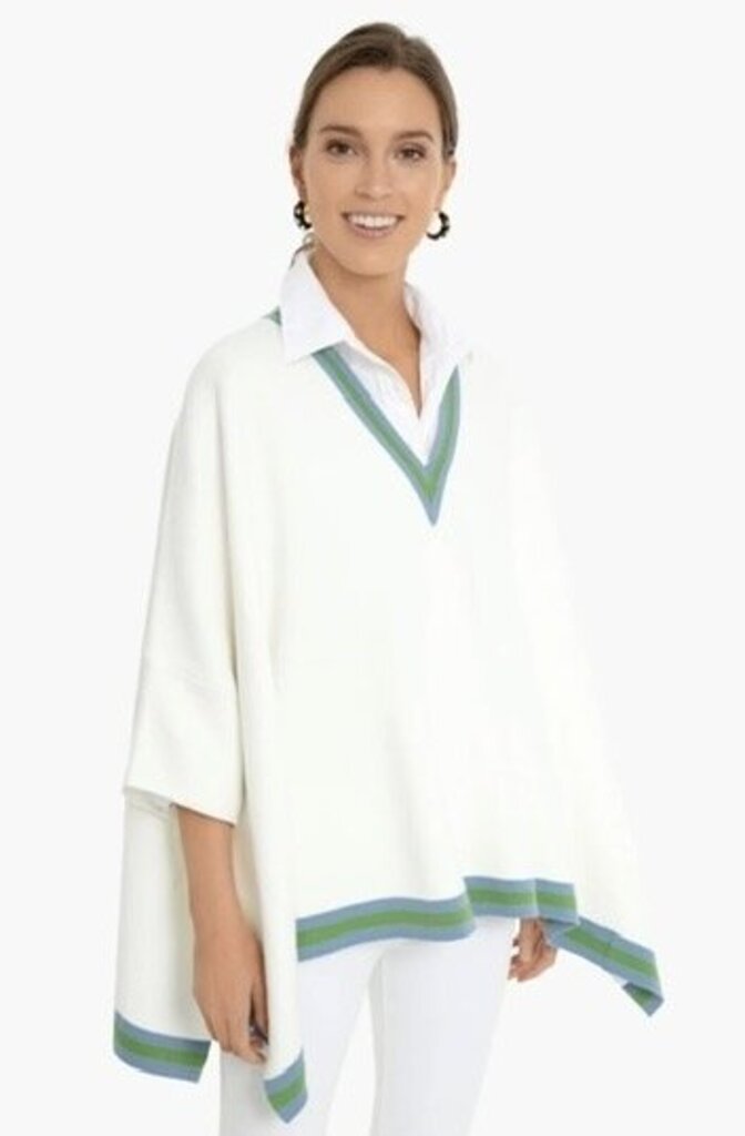 Tuckernuck NWT Ivory Camden Sweater Poncho - Size OS