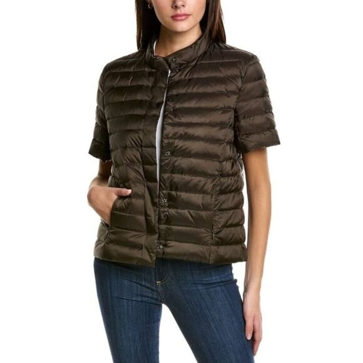 J McLaughlin Kennedy Short Sleeve Puffer - Size Small (Retails $298)