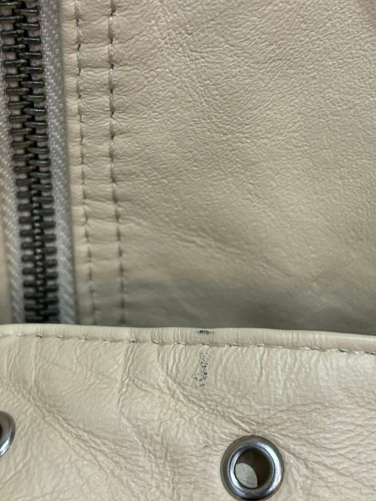 Rachel Zoe Leather Moto Belted Jacket in Tan - Size XS