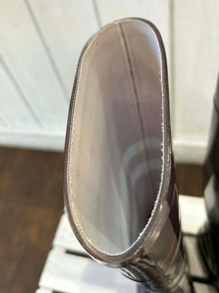 Burberry Nova Check Rubber Rain Boots - Size 38