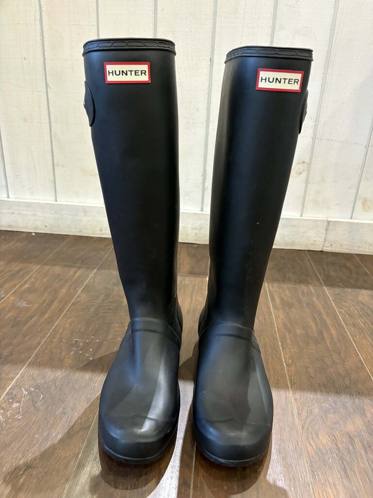 Hunter Original Tall Rain Boots - Size 10