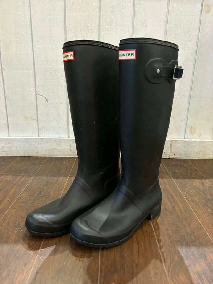 Hunter Original Tall Rain Boots - Size 10