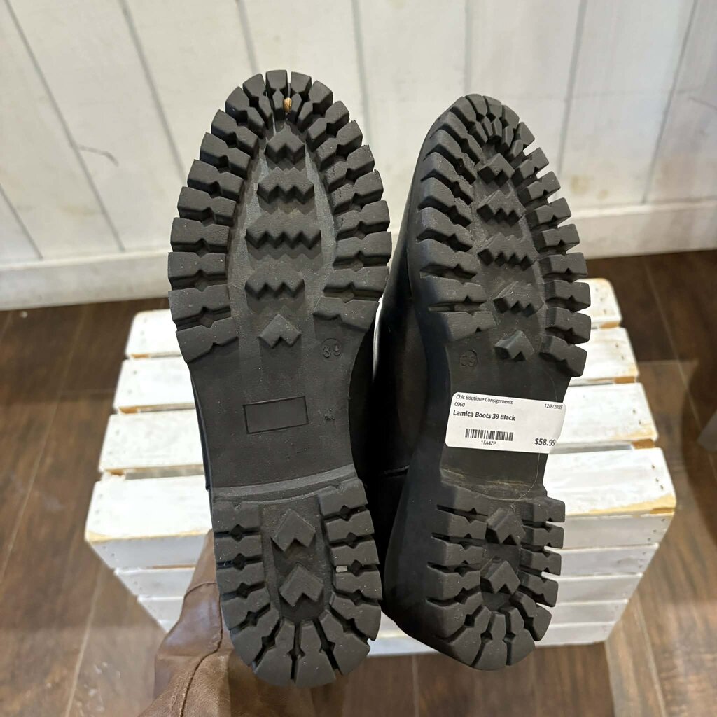 Lamica Leather Chelsea Boots - Size 39