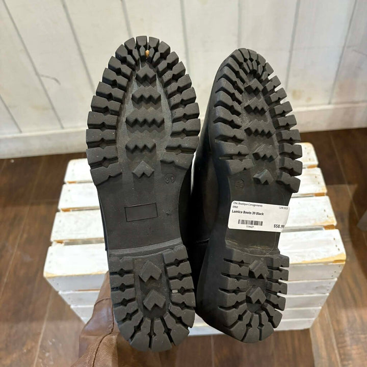 Lamica Leather Chelsea Boots - Size 39