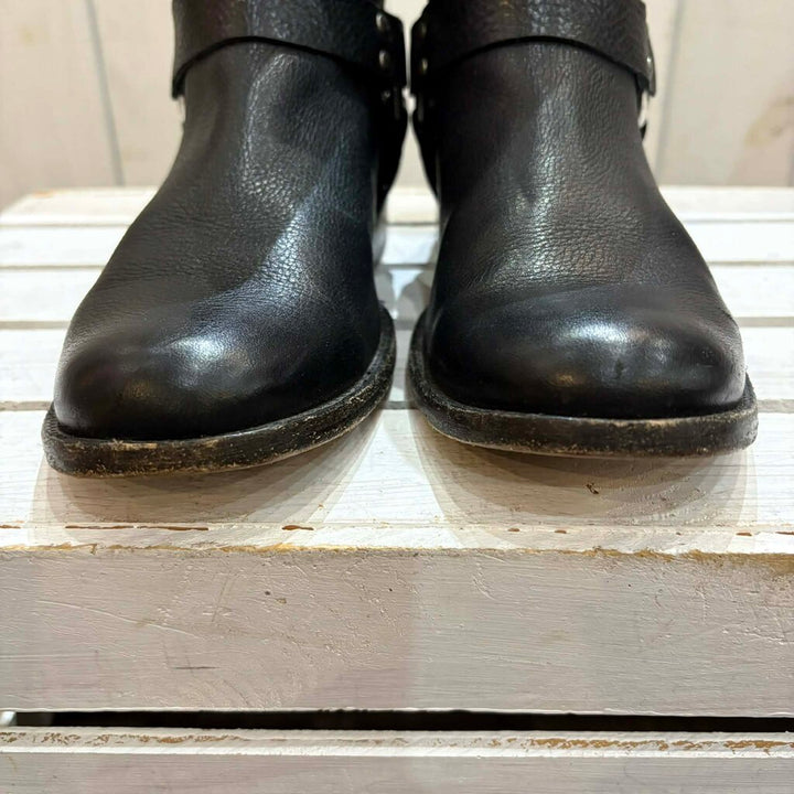 Frye Phillip Harness Short Boots - Size 7.5