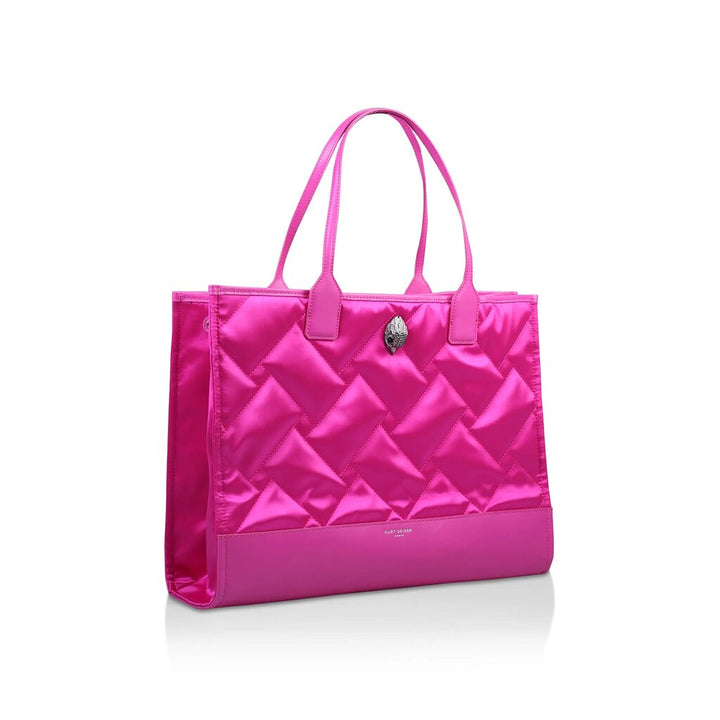 Kurt Geiger Recycled Square Shopper Tote in Fuchsia (Retails for $99)