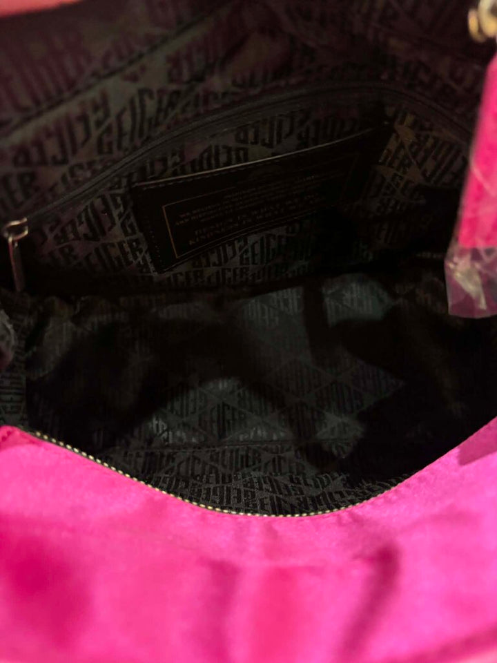 Kurt Geiger Recycled Square Shopper Tote in Fuchsia (Retails for $99)
