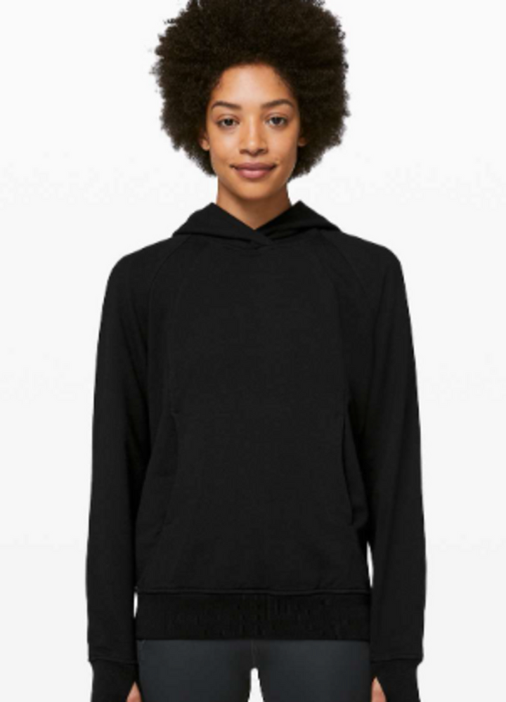 Lululemon Scuba Pullover In Black - Size 12 (Retails for $108)