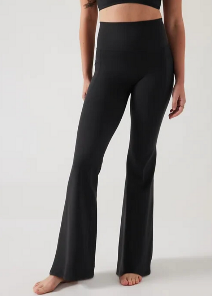 Athleta Salutation Stash Flare Pant - Size Medium (Retails For $119)