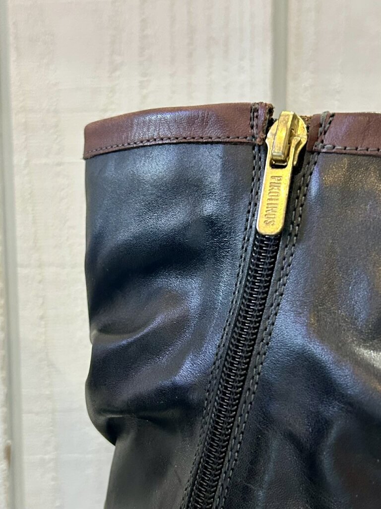 Pikolinos Soria Bikers Leather Boots (Retails for $250) - Size 39